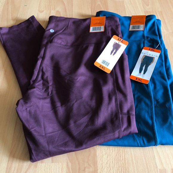 Danskin Pants & Jumpsuits 2 Pack Danskin Ladies High Rise Brushed